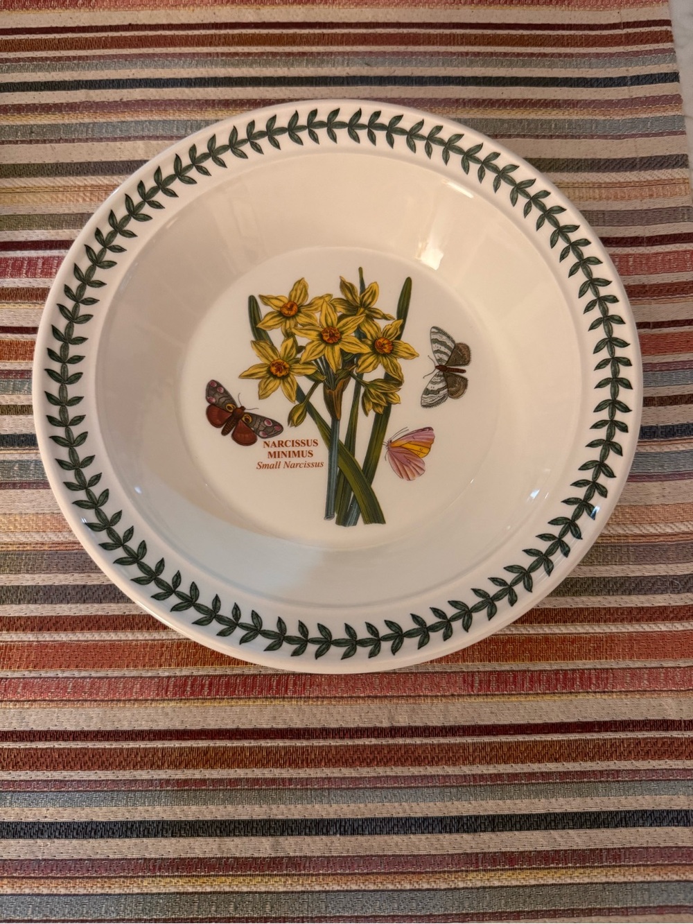 Portmeirion botanic garden pasta bowl, like new